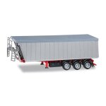 Herpa - kempf st�ffel liner semi remorque 3 axes 076555 - 002 - kempf, v�hicules, gris / rouge / noir, ...