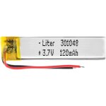 Heue - batterie 301048 lipo 3. 7v 120mah 0. 444wh 1s 5c pour l'electronique rechargeable téléphone portable ... Heue - batterie 301048 lipo 3. 7v 120mah 0. 444wh 1s 5c pour l'electronique rechargeable téléphone portable ...