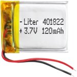 Heue - batterie 401822 lipo 3. 7v 120mah 0. 444wh 1s 5c pour l'electronique rechargeable téléphone portable ... Heue - batterie 401822 lipo 3. 7v 120mah 0. 444wh 1s 5c pour l'electronique rechargeable téléphone portable ...