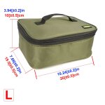 Hirisi sac de pche a la carpe polyvalent - matriau pvc oxford, moulinet de poisson et rangement de ...
