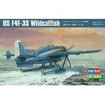 Hobby boss f4f - 3s wild cat fish airplane model kit - hobby boss