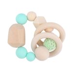 Hochet pour b�b�, mignon, dinosaure, pendentif, sucette, cha�ne, clip, perles en bois, bracelet, cloche ...