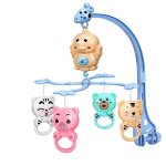Hochets de berceau pour b�b�, jouets educatifs musicaux, cloche de lit carrousel pour b�b�s de 0 a 12 ...