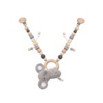 Hochet en bois avec clips et pendentif pour bébé de 0 a 12 mois, jouet mobile pour poussette, animal ... Hochet en bois avec clips et pendentif pour bébé de 0 a 12 mois, jouet mobile pour poussette, animal ...