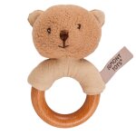 Hochet en bois marcel l'ours