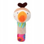 Hochet en forme d'animal pour bb, jouet educatif et sensoriel, clochettes a main, perroquet