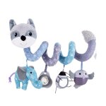 Hochets en forme de renard en peluche, jouet �ducatif en spirale, pour enfant en bas �ge, nouveau - n�, ...