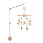 Hochet jouet bébé 0 - 12 mois mobile en bois sur le lit boîte a musique lit cloche suspendus jouets support ... Hochet jouet bébé 0 - 12 mois mobile en bois sur le lit boîte a musique lit cloche suspendus jouets support ...