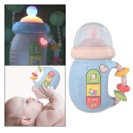 Hochets a main en peluche, anneau de dentition, clochettes de d�veloppement pr�coce, bouteille d'alimentation, ...