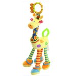 Hochets a main en peluche pour bbs, jouets avec anneau de dentition, cadeaux pour nouveau n, doux ...