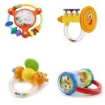 Hochet mobile pour b�b� de 0 a 12 mois, jouets pour nouveau - n�, cloches a main, d�veloppement de l'intellige ...