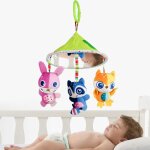 Hochet parapluie suspendu pour bbs, jouets d'eveil pour poussettes et tout - petits