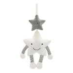 Hochet en peluche couineur pour bébés de 0 a 6 mois : poussette, siège auto, anneau de dentition, sons ... Hochet en peluche couineur pour bébés de 0 a 6 mois : poussette, siège auto, anneau de dentition, sons ...