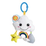 Hochet en peluche pour nouveau - n de 0 a 12 mois, mobile, mignon, etoile, nuage, clochette suspendue, ...