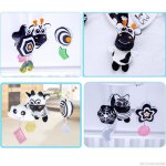 Hochet en peluche r1wf, carillon a vent sonore, animal de dessin animé, anneau de suspension, jouet musical ... Hochet en peluche r1wf, carillon a vent sonore, animal de dessin animé, anneau de suspension, jouet musical ...