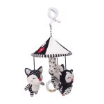 Hochet de poussette pour b�b�, pendentif suspendu en peluche, animal de dessin anim�, clochette � main, ...