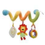 Hochet en spirale suspendu, poussette, animaux mignons, berceau mobile, jouets pour b�b�, jouet educatif ...