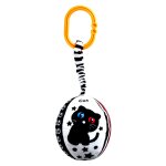Hochets suspendus pour b�b�s, formes a contraste elev�, peluche douce couinante, jouets de berceau, si�ge ...