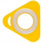 Hochet triangle tri0 + jaune