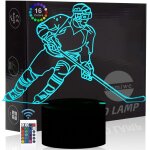 Hockey sur glace 3d illusion veilleuse jouets, décor de maison led lampe de chevet table, tactile & télécomman ... Hockey sur glace 3d illusion veilleuse jouets, décor de maison led lampe de chevet table, tactile & télécomman ...