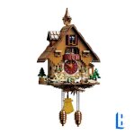 L'horloge coucou (fonctionnelle) - jeu de construction en briques pantasy