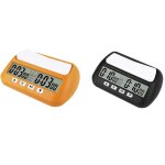 Horloge d'checs et minuterie de jeu numrique, horloge professionnelle portable et polyvalente 3 en ...