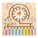 Horloge num�rique pour enfants, addition et soustraction, aide p�dagogique, jeu de soci�t� d'apprentissage ...