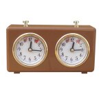 Horloge rtro analogique portable pour jeu d'checs, compte a rebours, minuteries de jeu international, ...