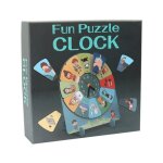 Horloge de tri magntique en bois, jouets artisanaux en bois, jouets educatifs pour enfants 69he