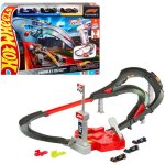 Hot wheels hot wheels - circuit de course sprint - coffret avec 3 voitures