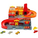 Hot wheels city hot wheels - coffret cascades garage mallette - avec 3 v�hicules