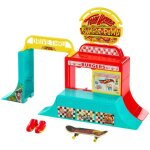 Hot wheels hot wheels - coffret skate burger - avec fingerboard exclusif