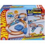 Hot wheels track builder hot wheels - sauts en rafale - coffret de construction de circuit