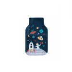 Housse de bouillotte animaux dans les etoiles