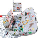 Housse de caddie pour bb, housse chaise haute bb, lavable en machine, scurit et confort, portabilit ...