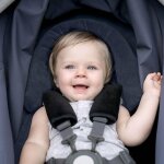 Housse de ceinture de scurit pour enfants, 2 pices, epaulettes en tissu velours super doux, couvre ...