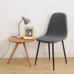 Housse de chaise extensible style scandinave, housse de chaise de salle a manger, housse de chaise elastique ...