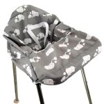 Housse de chaise haute pliable et portable 2 en 1, housse de coussin de siège pour nourrissons, caddie ... Housse de chaise haute pliable et portable 2 en 1, housse de coussin de siège pour nourrissons, caddie ...