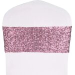Housses de chaises a paillettes dorées, ceinture a n?ud, accessoires de décoration de mariage, evénements, ... Housses de chaises a paillettes dorées, ceinture a n?ud, accessoires de décoration de mariage, evénements, ...