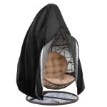 Housse de chaise suspendue en forme d'uf, impermable, protection avec fermeture eclair, pour l'extrieur, ...