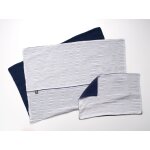 Housse de couette 100x135cm et taie d'oreiller marinire