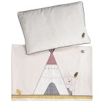 Housse de couette + taie d'oreiller timouki - sauthon