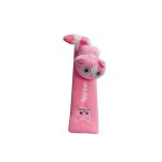 Housse de coussin de ceinture de scurit de voiture, coussin d'paule en peluche douce, dessin anim ...