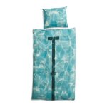 Housse de lit snurk piscine 135x200 enfants coton percal oeko - tex