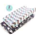 Housse de matelas a langer pour bb, couverture de matelas a langer ultra douce et extensible, pour ...