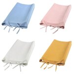Housse de matelas a langer réutilisable pour bébé, housse douce et respirante, draps de table a langer ... Housse de matelas a langer réutilisable pour bébé, housse douce et respirante, draps de table a langer ...