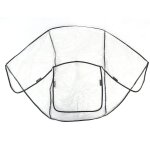 Housse de pluie universelle pour poussette de bb, impermable, avec fermeture eclair, pour jumeaux