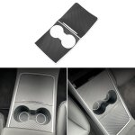 Housse de protection en pvc pour console centrale, autocollant, texture en fiber de carbone, accessoires ... Housse de protection en pvc pour console centrale, autocollant, texture en fiber de carbone, accessoires ...