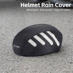 Housse de protection réfléchissante pour casque de vélo, imperméable, anti - poussière, avec cordon de ... Housse de protection réfléchissante pour casque de vélo, imperméable, anti - poussière, avec cordon de ...