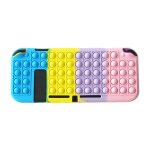 Housse de protection en silicone souple pour nintendo switch, anti - stress, anti - bulle, pour contr�leur ...